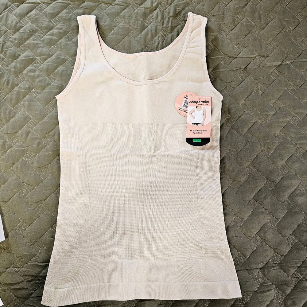 Shapermint All Day Everyday Tank Control Shaping Cami Women Size Large NWTBeige